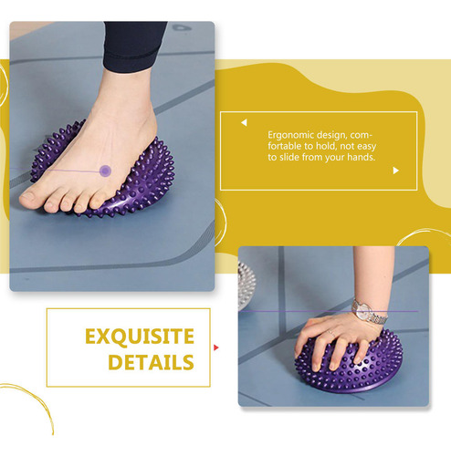 Masajeador Portátil Con Forma De Semicírculo, Masajeador De