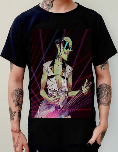 Playera Gorillaz Ace Las Chicas Banda Gangrena Superpoderosa