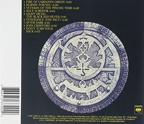 Blue Oyster Cult Fire Of Unknow Origin Cd