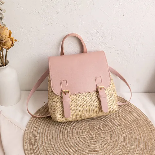 Mochila de paja hotsell