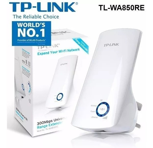 Repetidor De Sinal Wifi 300mbps Tp-link Tl-wa Nfe