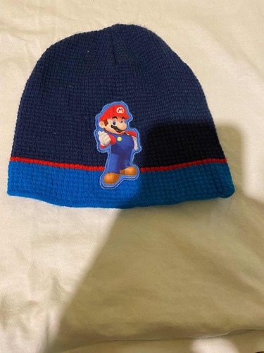 Gorro Mario Bross Original Nintendo