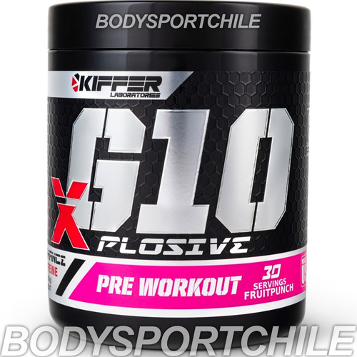 Pre Entreno G10 30serv + Creatina Monohidrata 400grs Kiffer