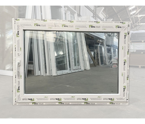 Ventana Pvc-dvh, Oscilobatiente De 110x80cm Vidrios Dobles