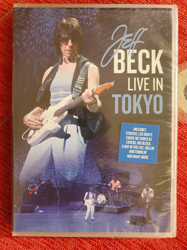 Jeff Beck Live In Tokio. Dvd Nuevo