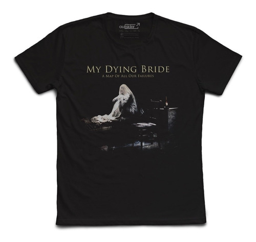 Remera My Dying Bride A Map Of All Our F. Tienda Outsider