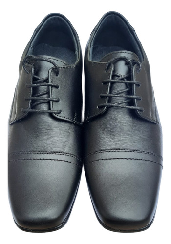 Zapato Casual 100% Cuero Genuino Para Hombre Blucher Cordone