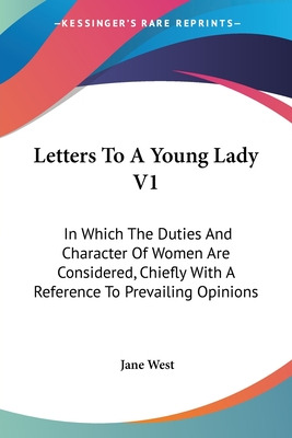 Libro Letters To A Young Lady V1: In Which The Duties And...