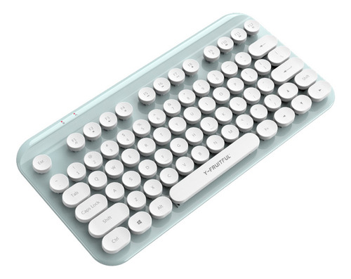 Teclado Inalámbrico Cute Compact Usb Wireless Keyboard Ro De