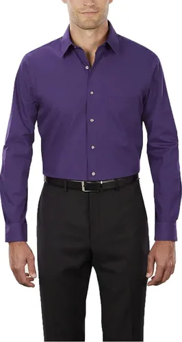 Camisa violeta hombre hotsell