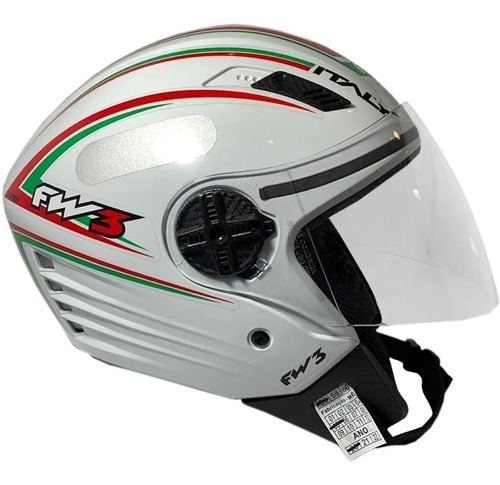 Imagem 6 de 6 de Capacete Aberto Fw3 X Open