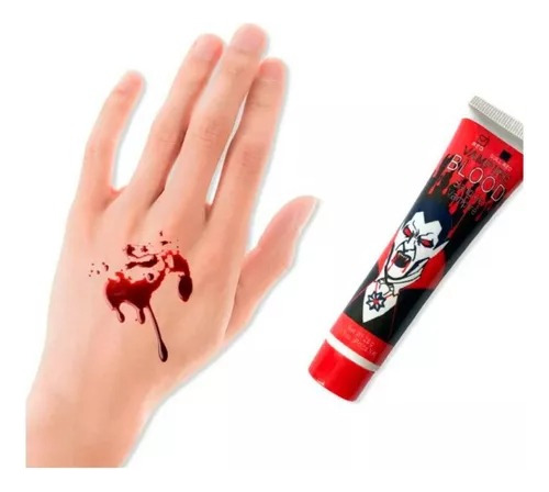 Sangre Falsa Artificial Para Maquillaje Halloween 