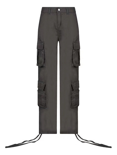 Pantalones De Mujer Cargo Pants Harén Casual De Moda Dama