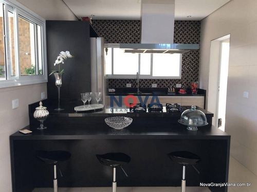 Imagem 18 de 30 de Casa Com 4 Dormitórios À Venda, 340 M² Por R$ 1.950.000,00 - Beverly Hills - Jandira/sp - Ca1789