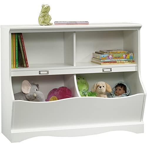 Librería/pie De Cama Pogo, Acabado Soft White