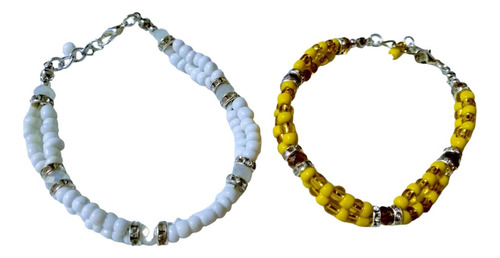 Ilde Pulsera Obatala Y Oshun Santería