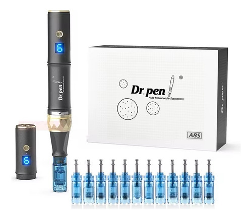 Dr Pen A8s Dermapen Última Tecnología Inalámbrico + 10 Rep