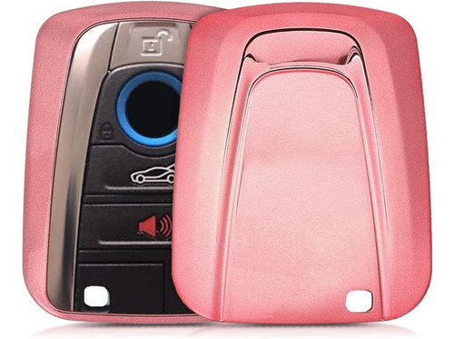 Imagen 1 de 6 de Kwmobile - Carcasa Para Llave Compatible Con Bmw, Color Oro