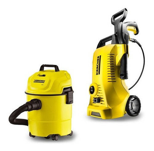 Hidrolavadora K2 Full Control + Aspiradora Wd1 Karcher