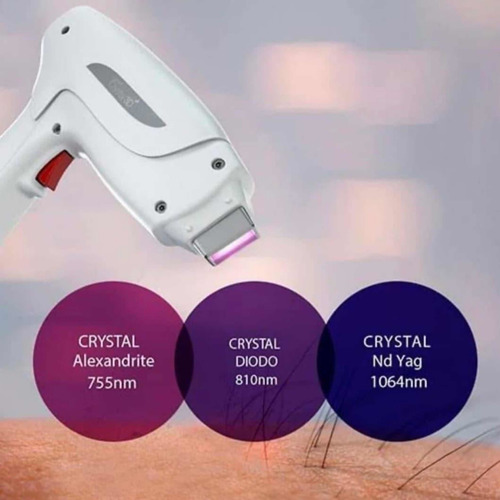 Imagen 3 de 5 de Alquiler Depilación Láser Crystal 3d