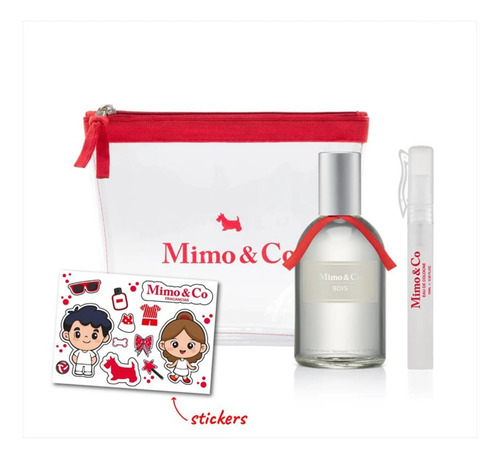 Mimo Bag Girls (colonia 110 Ml +colonia 10 Ml + Sticker)