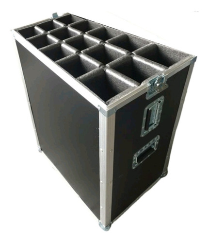 Case Para 15 Pedestais Com Rodas