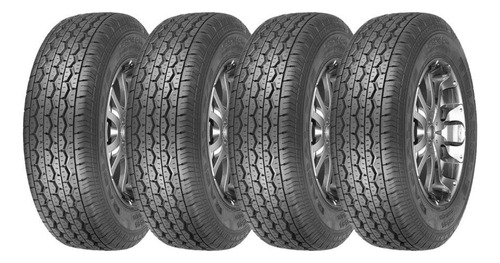 Kit 4 Pneus Triangle Aro 15 195/70r15 Tr-645 8lonas 104/102r
