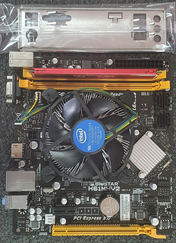 Imagen 1 de 6 de Combo Tarjeta Madre 3era Gen 1155/intel I5-3470/4gb Ram 1600
