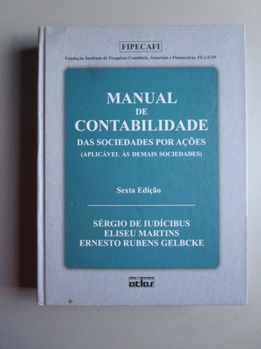 Manual De Contabilidade Das Sociedades Por Ações - Iudícibus