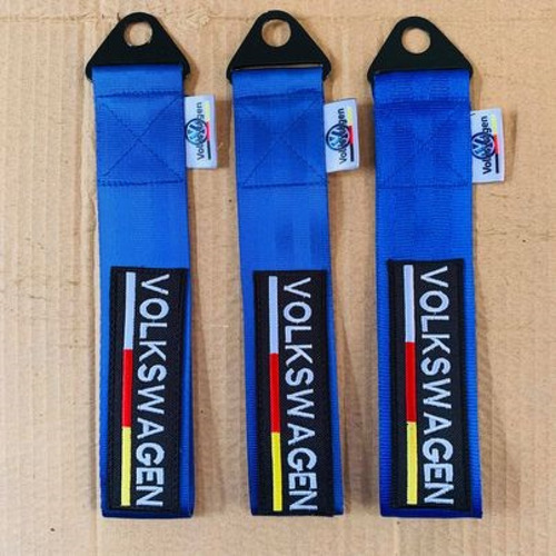 Tow Strap Tiron Jalon De Tela Dif Modelos Euro Gti Nismo Gli Color Volkswagen Azul N