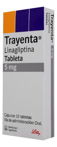 Trayenta Tabletas 5 Mg, 10 Tabletas