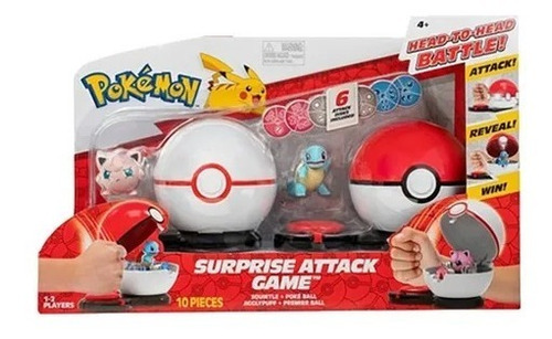 Pokemon Battle Ready Game Squirtle + Jigglypuff Pkw2474 Srj