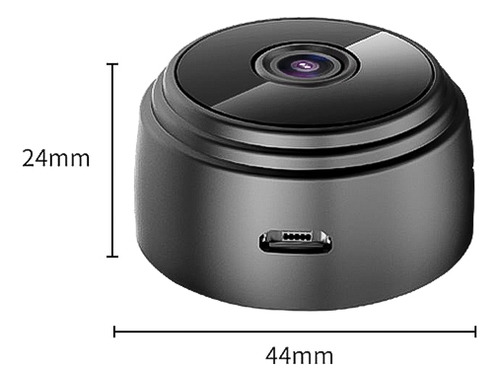Cámara Mini Espía Wifi, Usb Recargable, Con App Tf V720