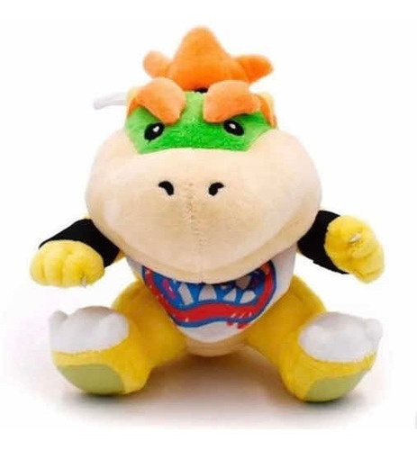 Baby Bowser Jr. Peluche 19cm Super Mario Bros Nuevo Or