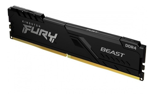 Imagen 3 de 5 de Memoria Ram Kingston Fury Beast Ddr4 8gb 2666mhz Cl16 Xmp