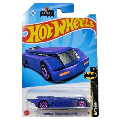 Hot Wheels Batman The Animated Series 2023 Morado Batimovil