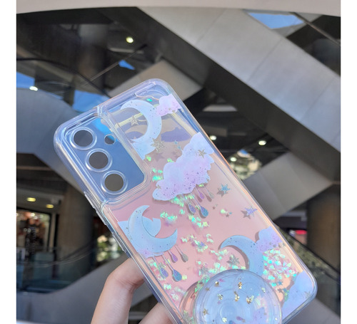 Forro Para Samsung A14 Decorado Con Popsocket 