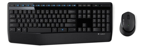 Logitech Mk345 Combo Teclado Y Mouse De Tamaño Completo