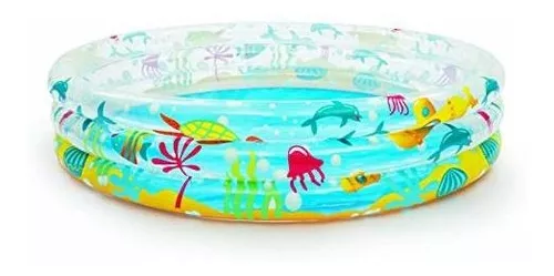 Piscine gonflable ronde Deep Dive 3 boudins - diamètre 152cm -hauteur 30 cm