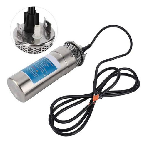 Bomba Sumergible 12v Acero Inoxidable 12 L/min Salida 1/2