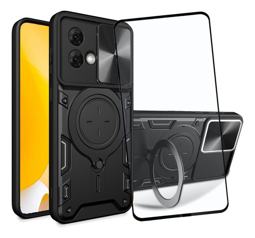 Funda Uso Rudo Para Motorola Edge 40 Neo 5g Carcasa +mica