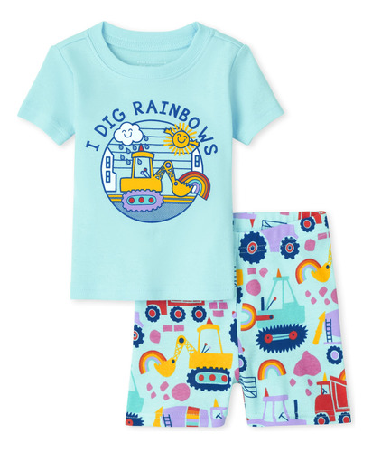 The Children's Place Conjunto De Pijama Unisex De 2 Piezas .