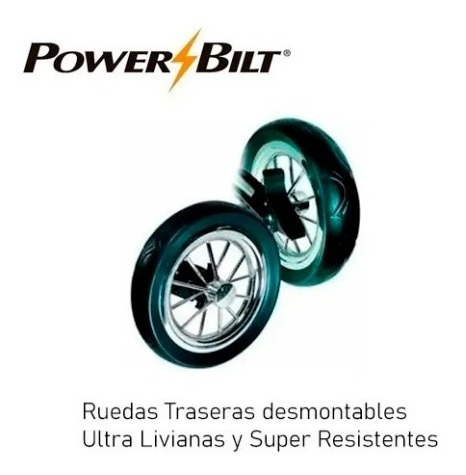 Imagen 6 de 6 de Carro Manual Golf 3 Ruedas Powerbilt 25%off