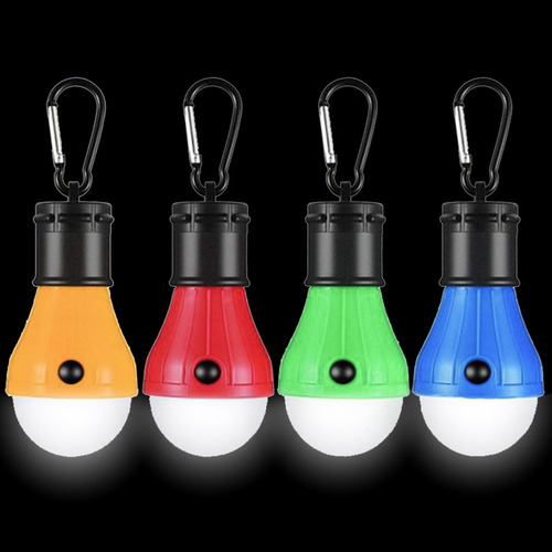Linterna Led Portátil Para Acampar Con Gancho, 3 Modos De Lu