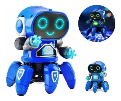 Robot Para Niños Con Música, Luces Y Bailarín