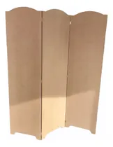 Comprar Biombo Separador Mdf 9mm Precio Por 5 Hojas Lisa Mdf Natural