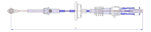 Guaya Selector Cambios Yukon Xl, Suburban, Tahoe, Yukon