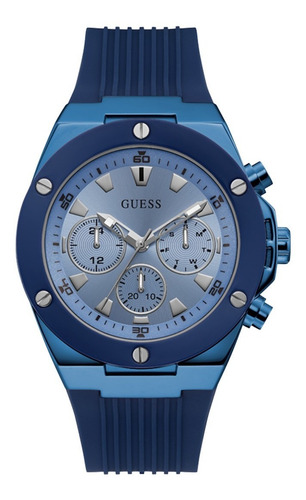 Reloj Guess Poseidon Caballero Gw0057g3 Azul