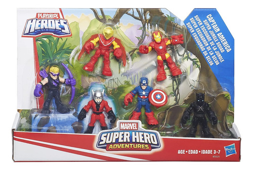 Marvel Super Hero Playskool Aventuras Escuadrón De La Selva 
