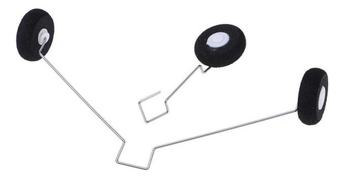 4 Soporte De Conjunto De Aterrizaje De Rc Con Rueda Para